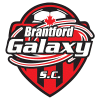 Brantford Galaxy FC logo soccer prediction game